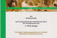 Sportabzeichen-Wettbewerb 02. April 2015