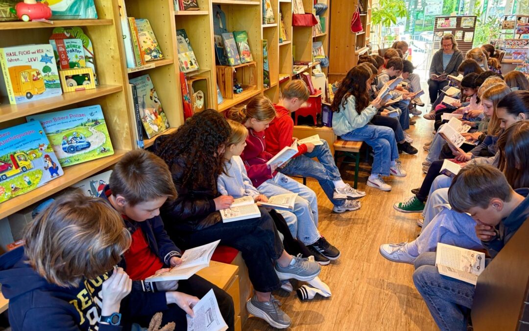 Ausflug der 4a und 4b zur Buchhandlung „Leselust“