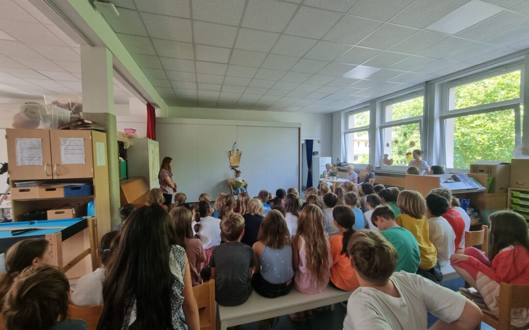 Hannes und Romy gewinnen den Lesewettbewerb