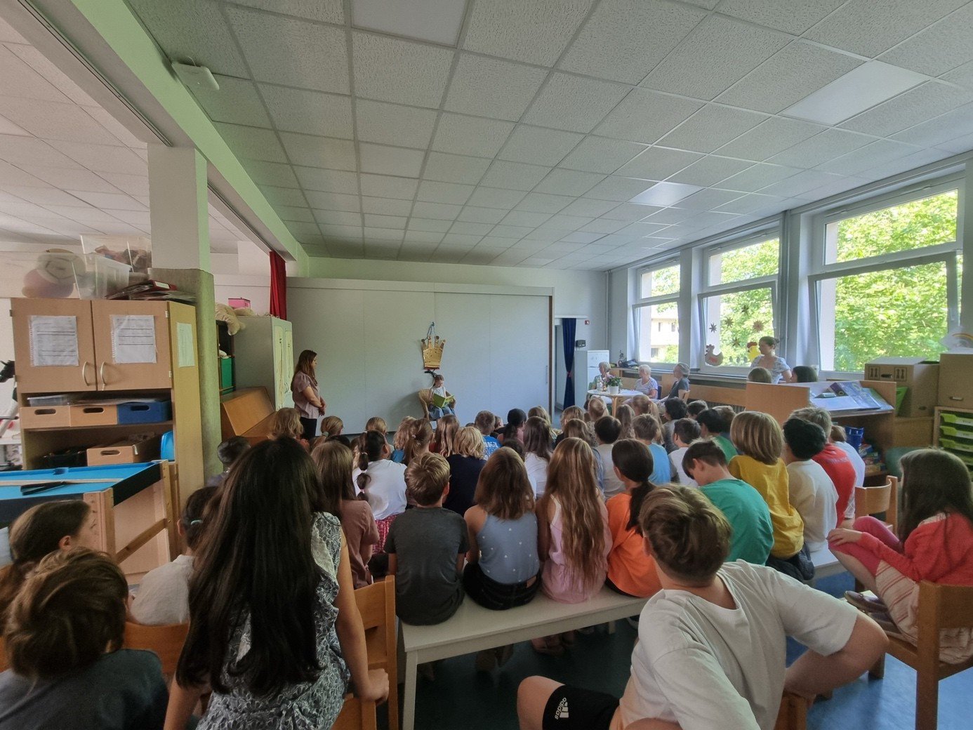 Hannes und Romy gewinnen den Lesewettbewerb