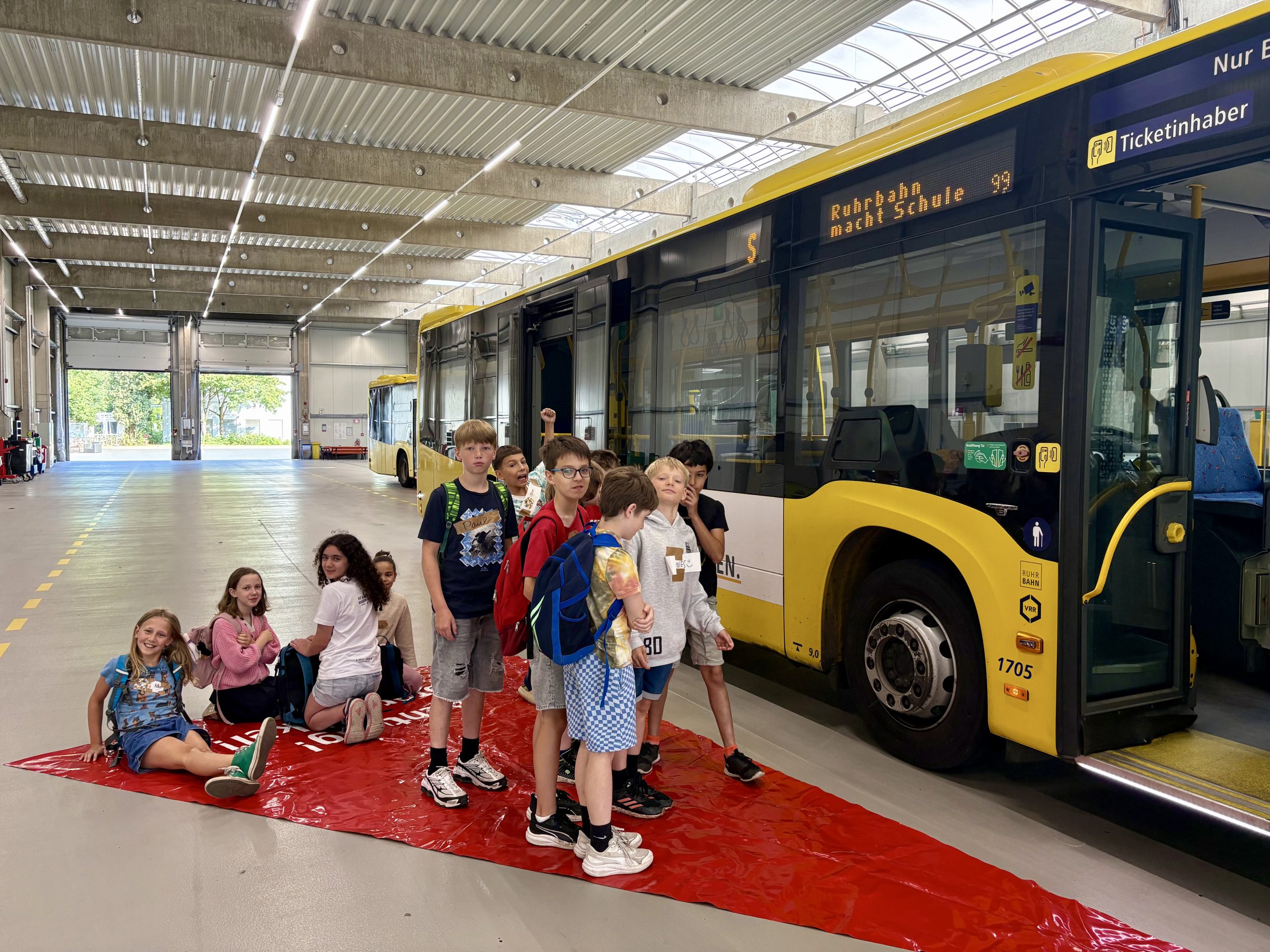 Bus- und Bahnfahrtraining mit der Ruhrbahn